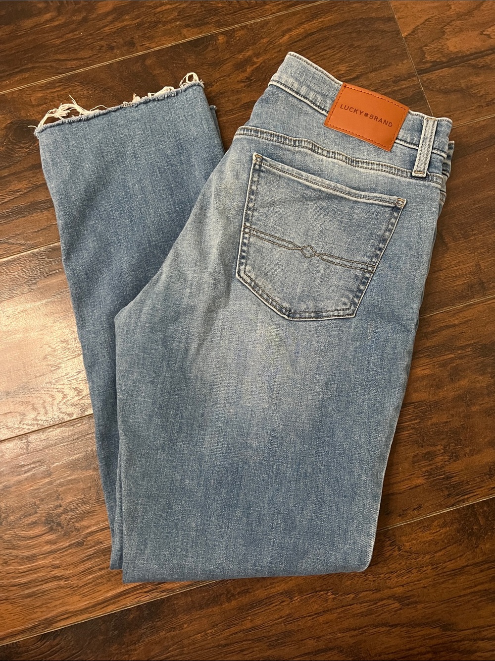 Lucky Brand Mid Rise Straight Jeans Size 31
